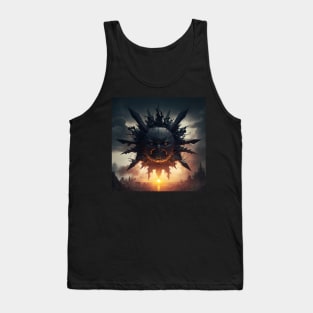 black sun Tank Top